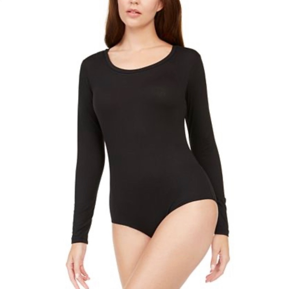 Cozy heat women long sleeve scoop neck bodysuits size xxl